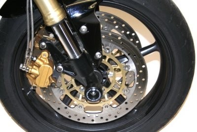 Chrániče přední vidlice,Triumph Street Triple '07-, Street Triple R '08- & Daytona 675 '06-, černé